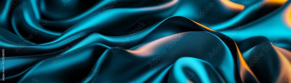 Obraz premium Luxurious Silk Texture A Visual Delight