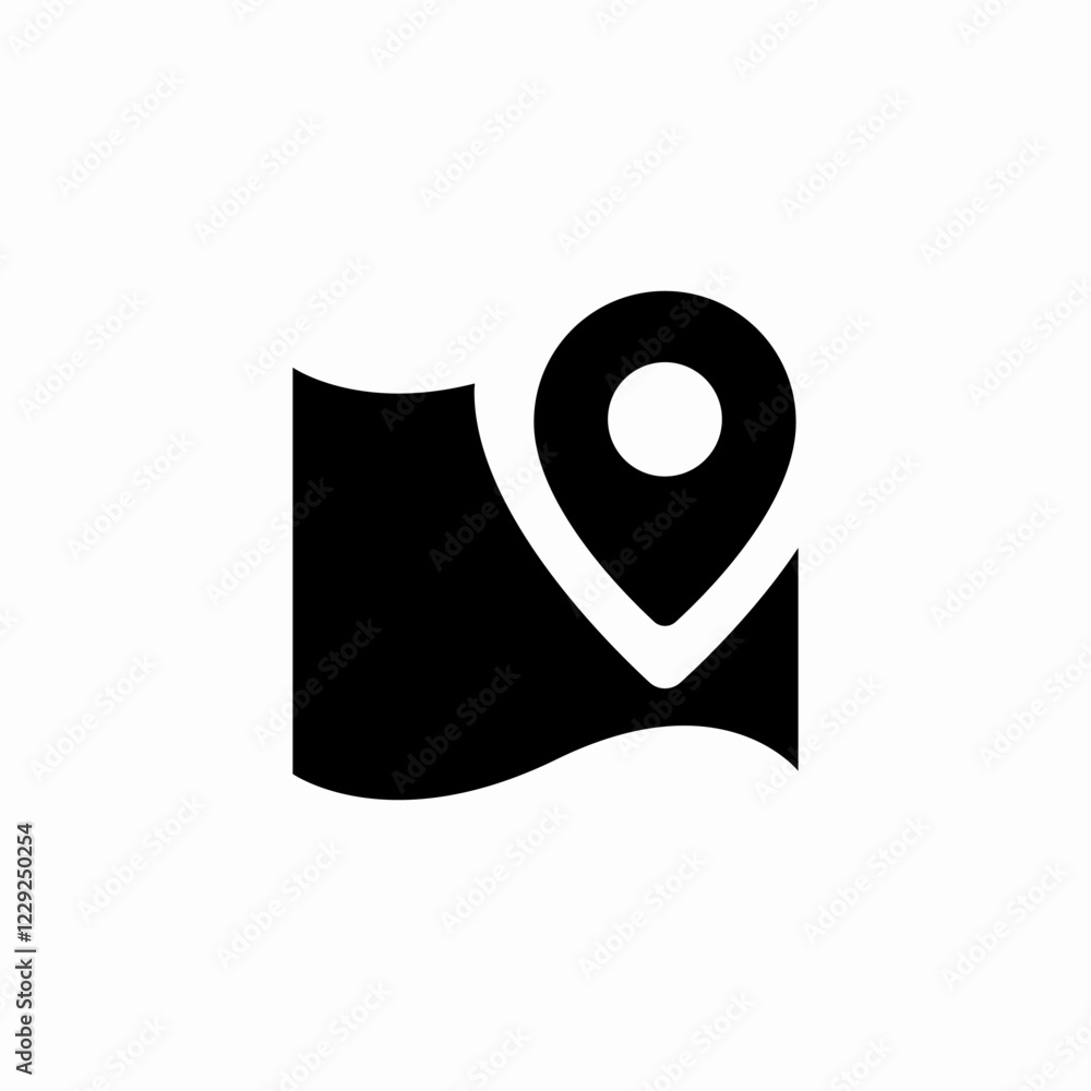Location map pin marker icon vector sign Location map pin marker icon vector sign