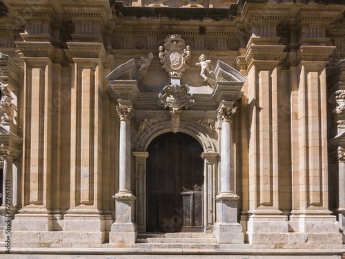 The Church of Collegio dei e Gesuiti, Corso Vittoria Emanuelle, old town, Trapani, Province of Trapani, Sicily, Italy, Europe photo