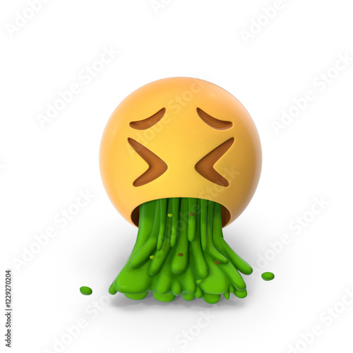 Fotografija Face vomiting emoji