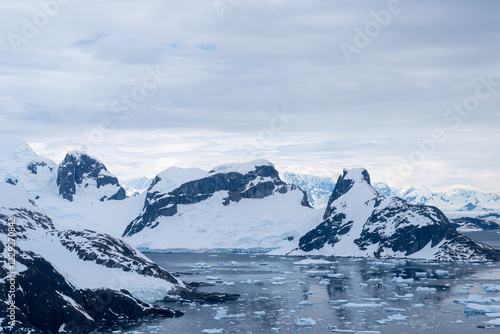 Wallpaper Mural Antarctica view. Seascape and landscape of Antarctica. Glaciers, Torontodigital.ca