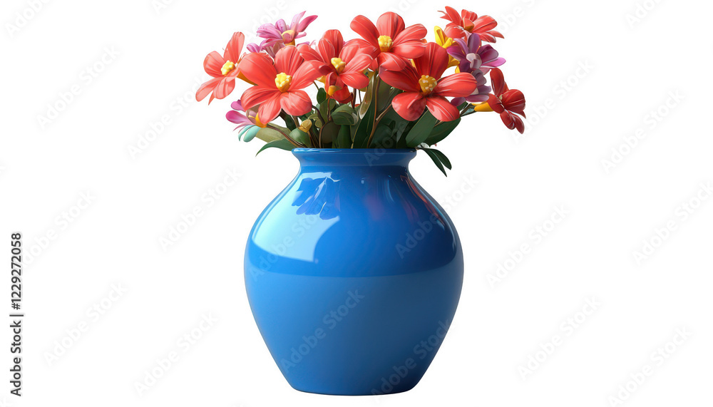 Fototapeta premium Vase isolated on transparent background