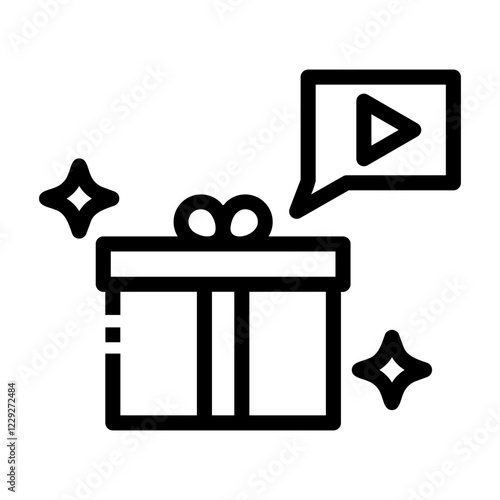 giveaway Line Icon