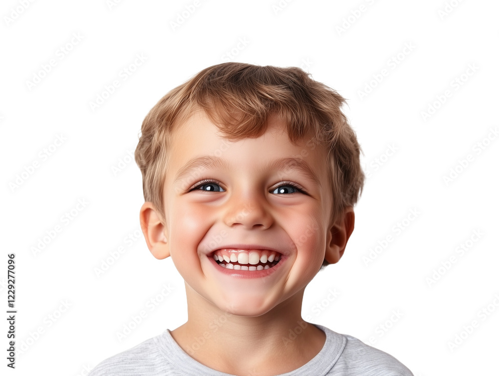 portrait of Young smiling boy on a transparent background portrait of Young smiling boy on a transparent background