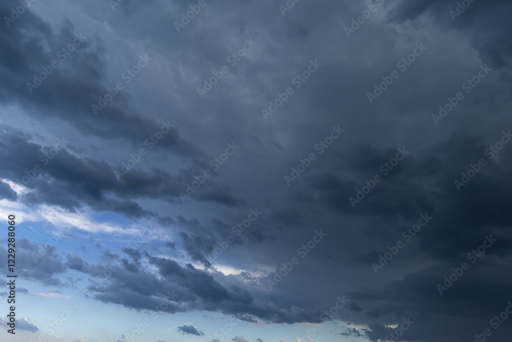 Obraz premium Looming thunderclouds, Bavaria, Germany, Europe