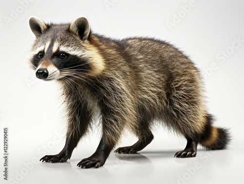 Raccoon (Procyon lotor), AI generated photo