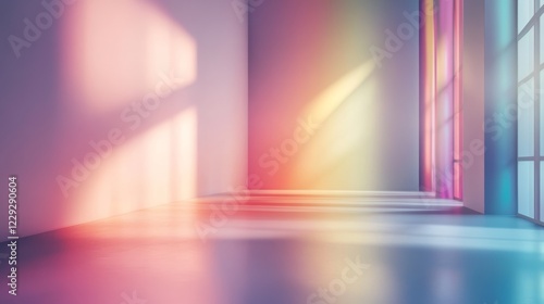 smooth pearlescent backdrop with prismatic light refraction  crystalline surface details  delicate rainbow spectrum  elegant modern aesthetic  studio lighting