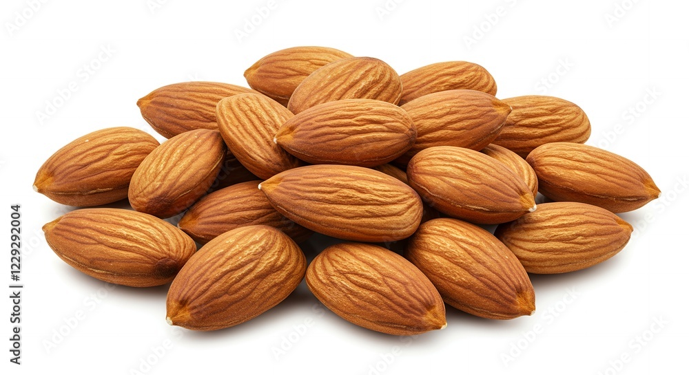 A Close Up Pile of Shelled Almonds Ready to Eat A Close Up Pile of Shelled Almonds Ready to Eat