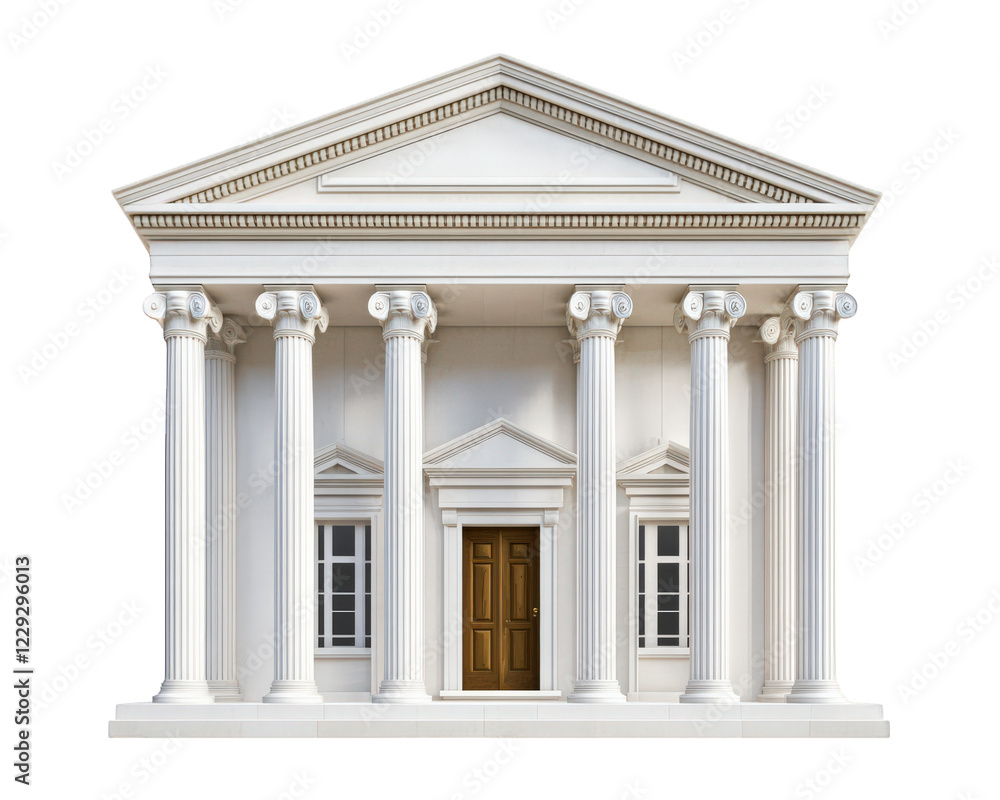 traditional bank building with large pillars and grand entrance, showcasing classical architecture and elegance. structure features multiple windows and prominent door traditional bank building with large pillars and grand entrance, showcasing classical architecture and elegance. structure features multiple windows and prominent door