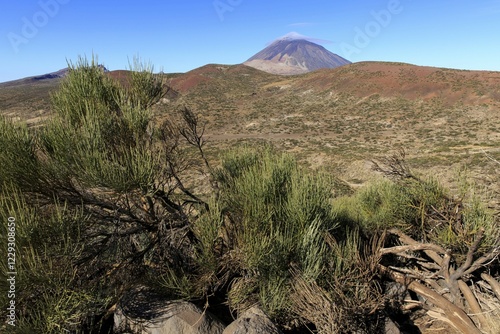 Mount Tiede, volcano, Teide National Park, Canary Islands, Tenerife, Spain, Europe photo