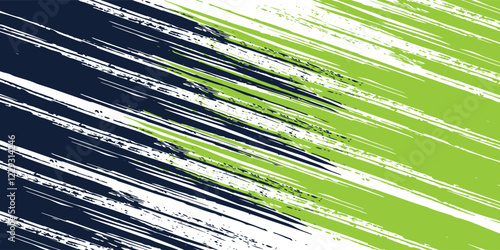 Abstract and Colorful Brush Background with Halftone Effect. Brush Stroke Illustration