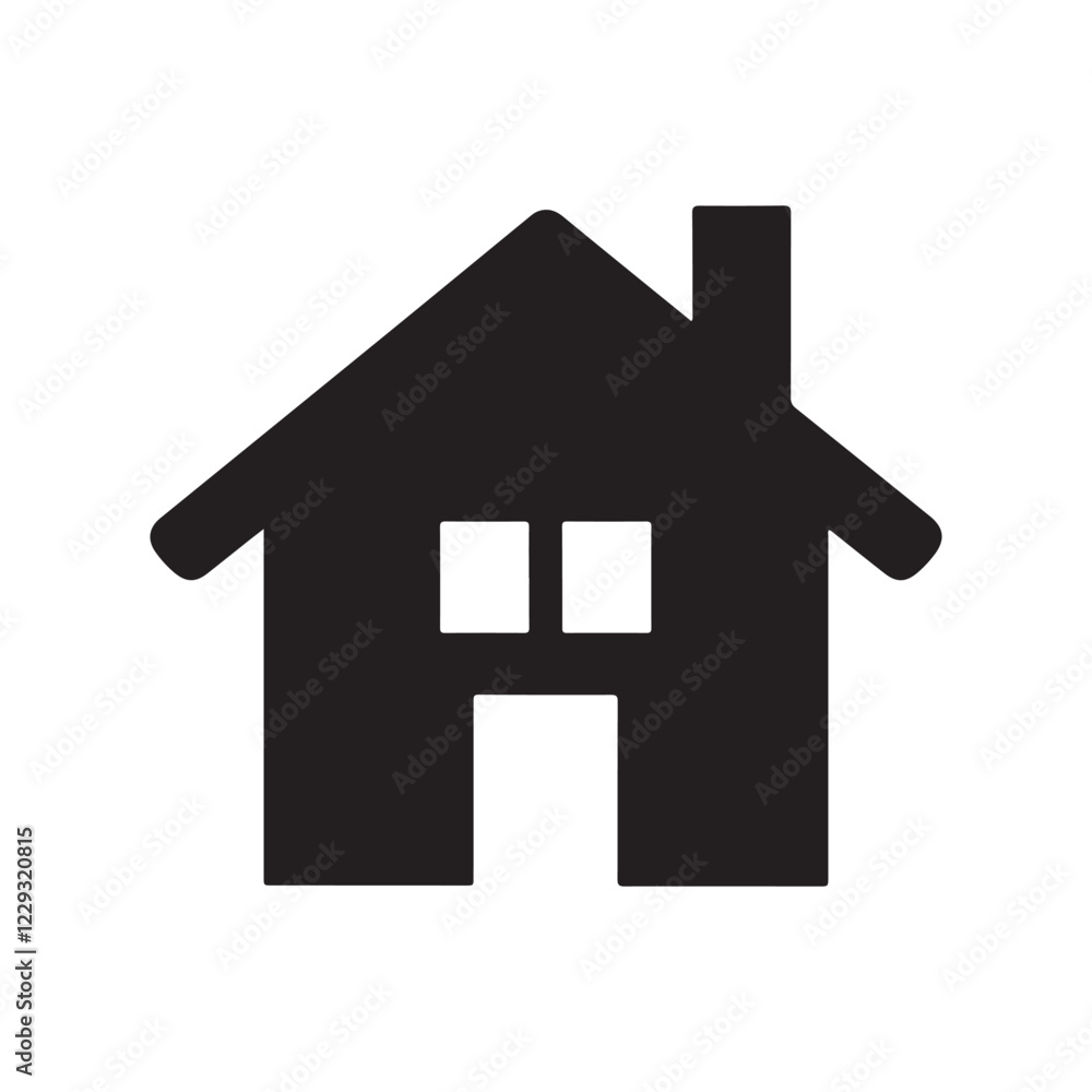 house icon on white background house icon on white background