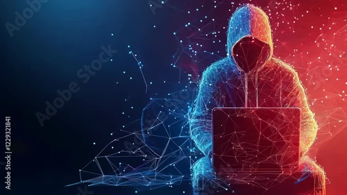 Hacker scammer computer.