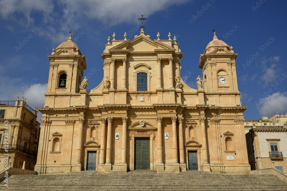 San Nicolò Cathedral, Noto, Syracuse Province, Sicily, Italy, Europe San Nicolò Cathedral, Noto, Syracuse Province, Sicily, Italy, Europe