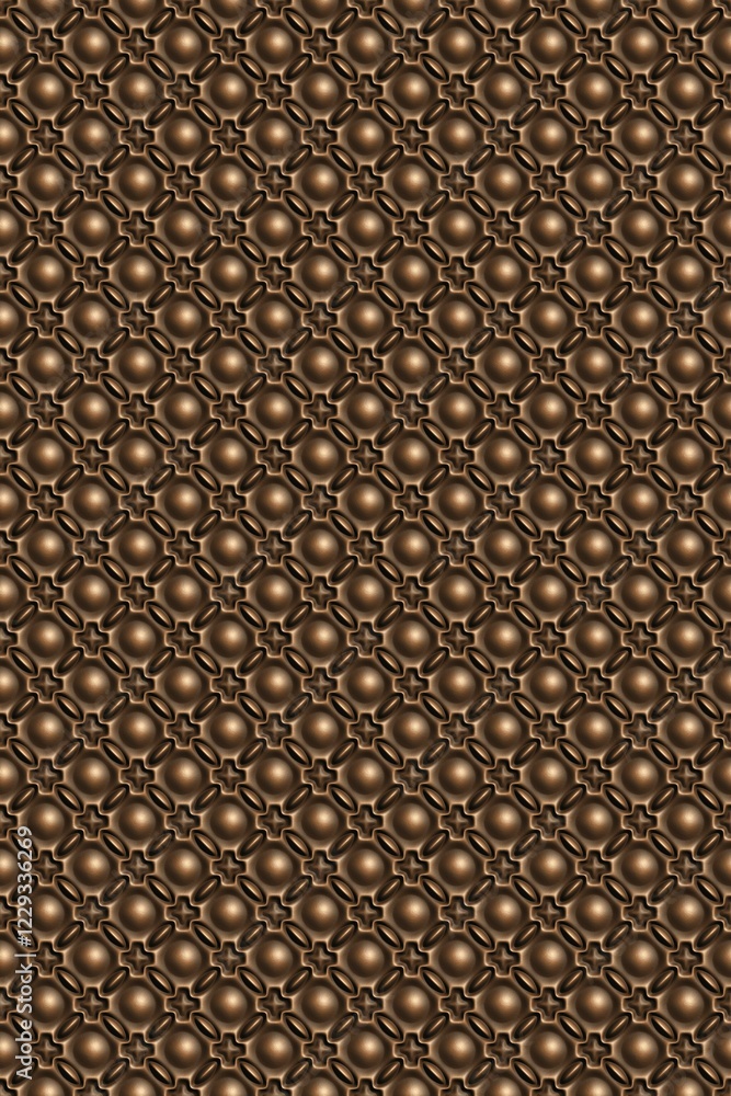 Fototapeta premium Seamless tileable leather decorative background pattern