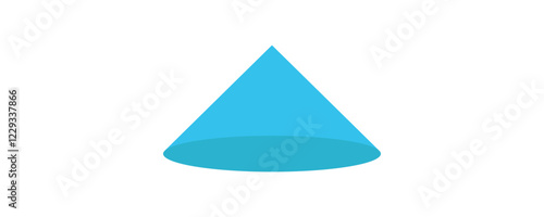 3d cone is a three-dimensional geometric shape in mathematics.