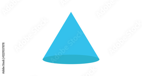 3d cone is a three-dimensional geometric shape in mathematics.