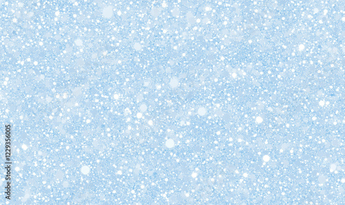 Baby Blue Glitter Texture:  A close-up abstract texture of light blue glitter, capturing the shimmering brilliance of countless tiny sparkles. This image evokes a sense of whimsy and delicate beauty.