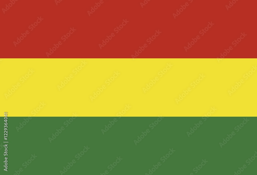 Flag of Bolivia, Vector illustration Flag of Bolivia, Vector illustration