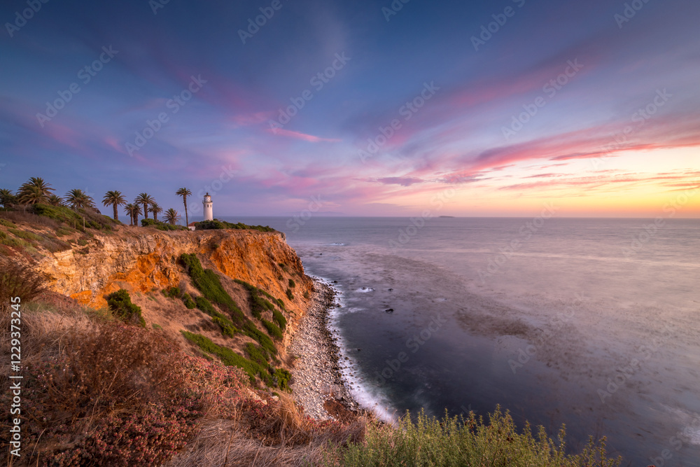 Sunset at Point Vicente Lighthouse
