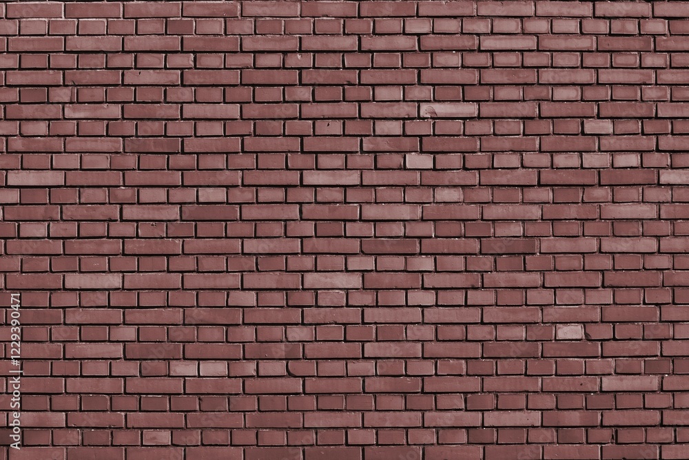 Obraz premium Marsala brick wall background