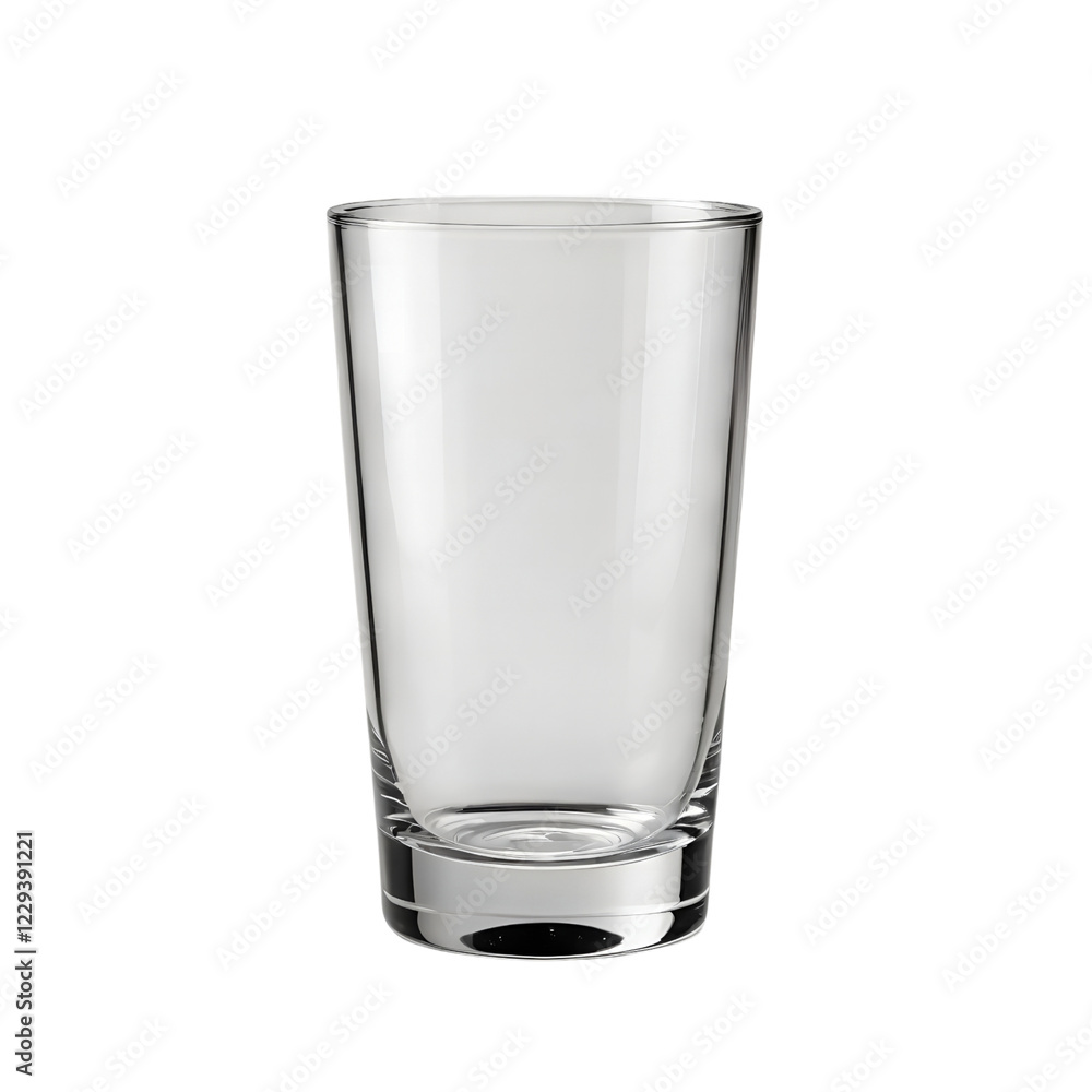Empty Glass Tumbler Isolated on Transparent Background Empty Glass Tumbler Isolated on Transparent Background