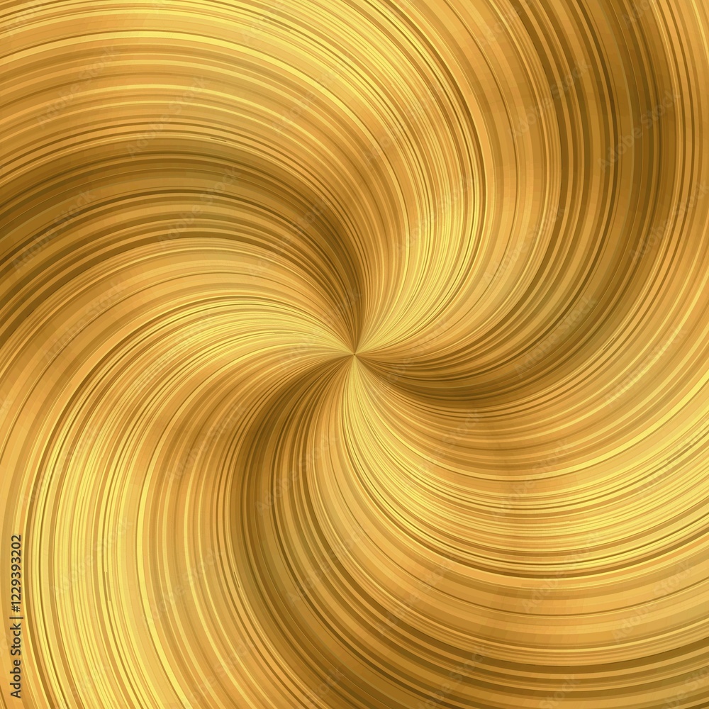 Abstract golden rotating swirl vector background Abstract golden rotating swirl vector background