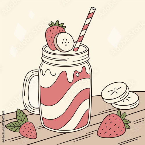  Classic Strawberry Banana Swirl A Timeless Flavor Pairing