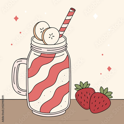  Classic Strawberry Banana Swirl A Timeless Flavor Pairing