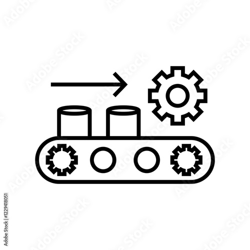 Conveyor system icon