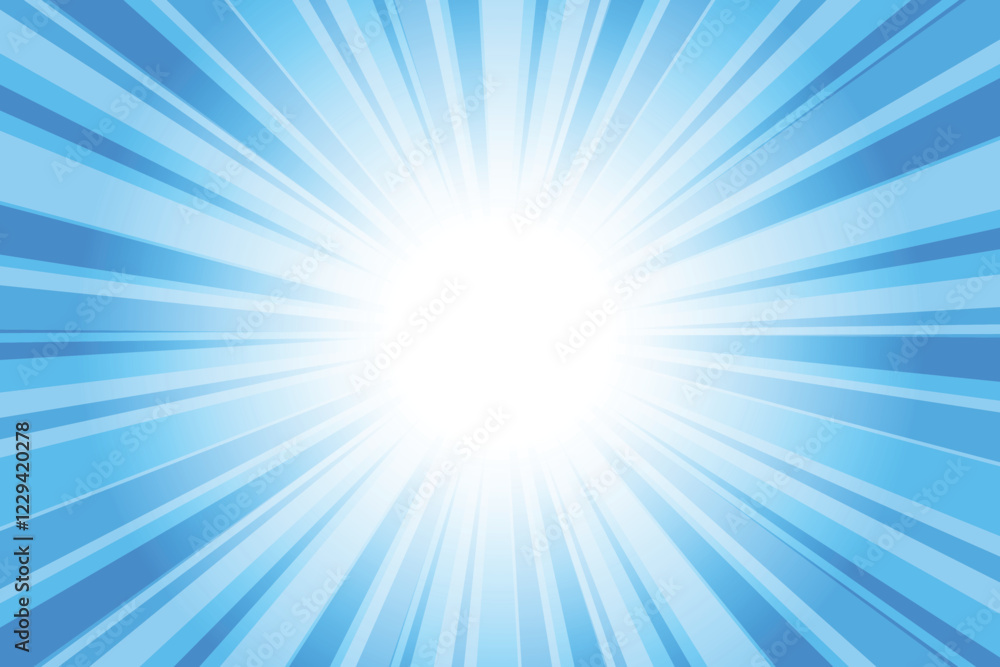 Abstract glowing dodger blue sunburst background. Lawn green glow effect sunburst background for presentation, banner, poster, flyer, sales. Modern pop art poster for summer and spring. Abstract glowing dodger blue sunburst background. Lawn green glow effect sunburst background for presentation, banner, poster, flyer, sales. Modern pop art poster for summer and spring.
