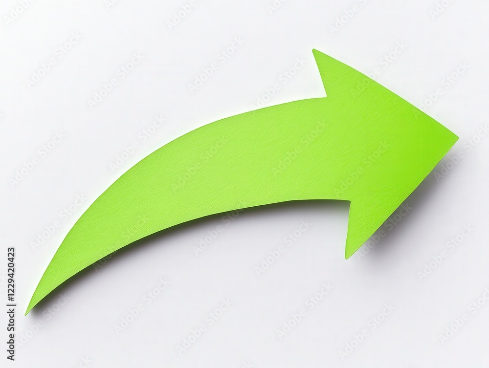 A green arrow that is pointing to the right on a white background A green arrow that is pointing to the right on a white background