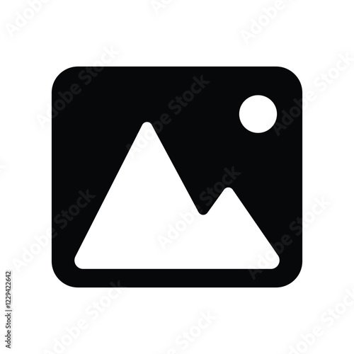 Image icon. Picture, Photo symbol vector stock illustration