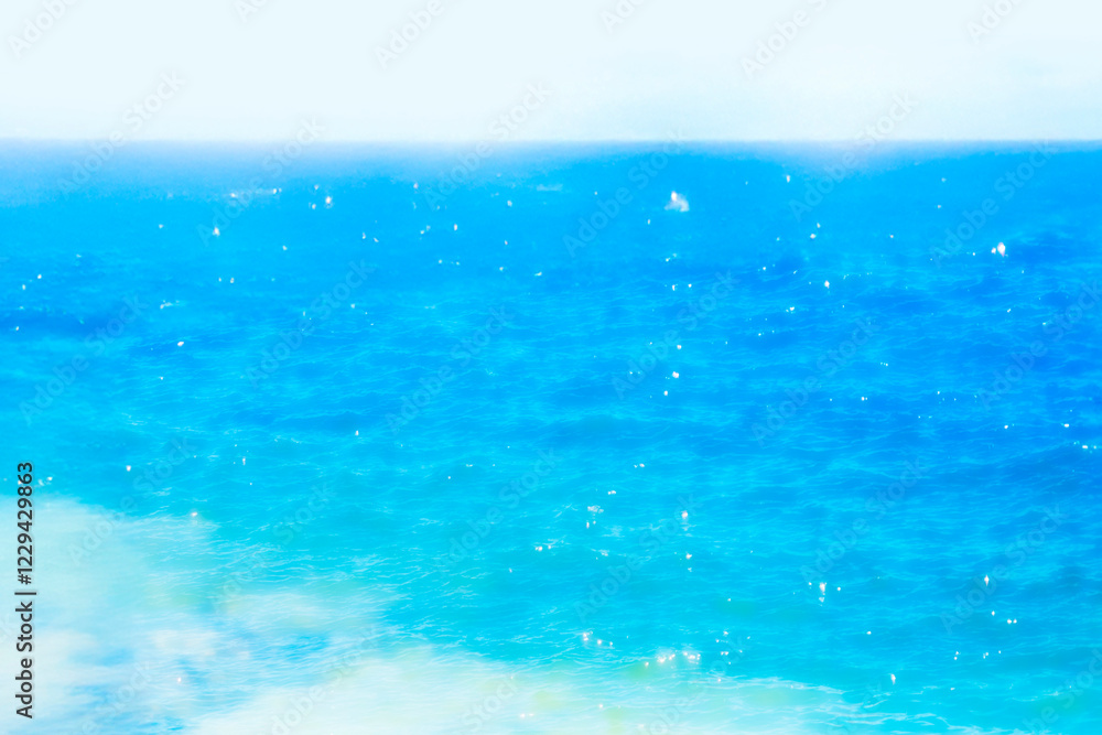 Obraz premium 青い海