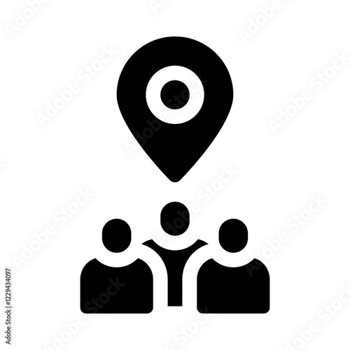community events glyph icon