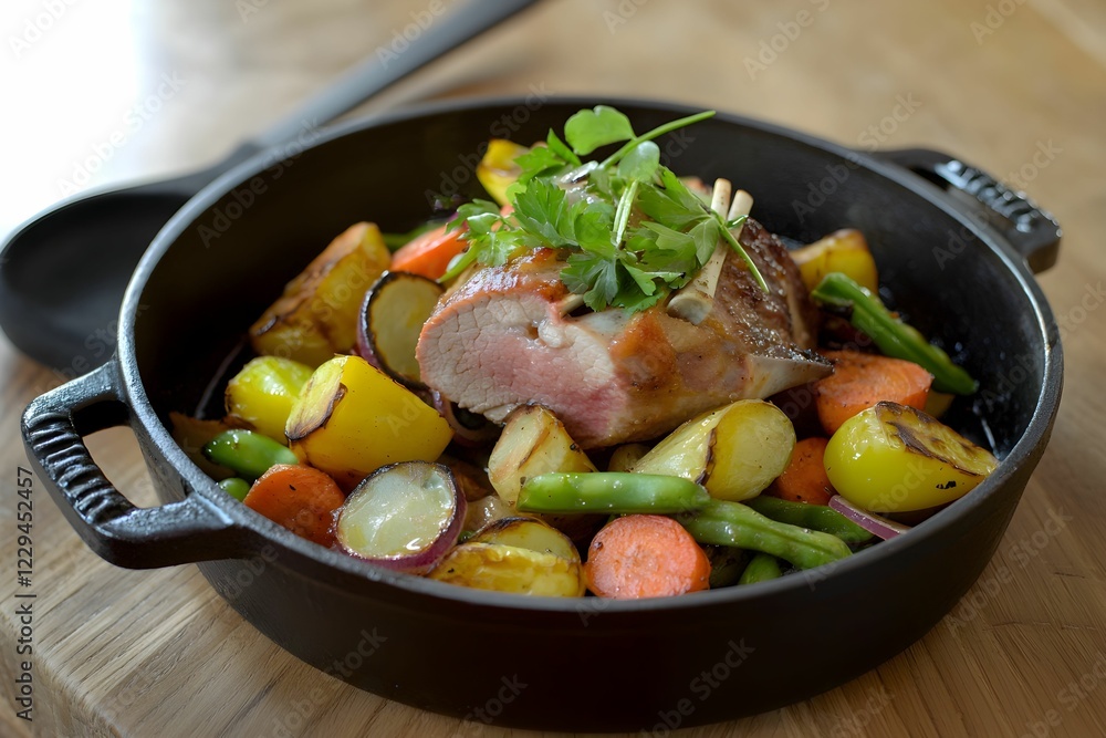 Pork loin with roasted veggies Pork loin with roasted veggies