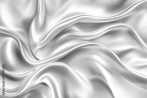 A blank white gradient background showcasing the product. White backdrop or empty studio setting with a room floor. 3D rendering