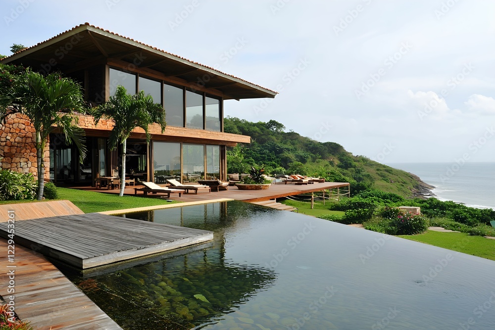 Modern seaside real estate gem Modern seaside real estate gem