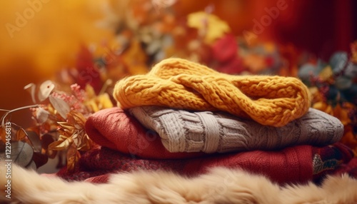 Cozy Autumn Blanket photo