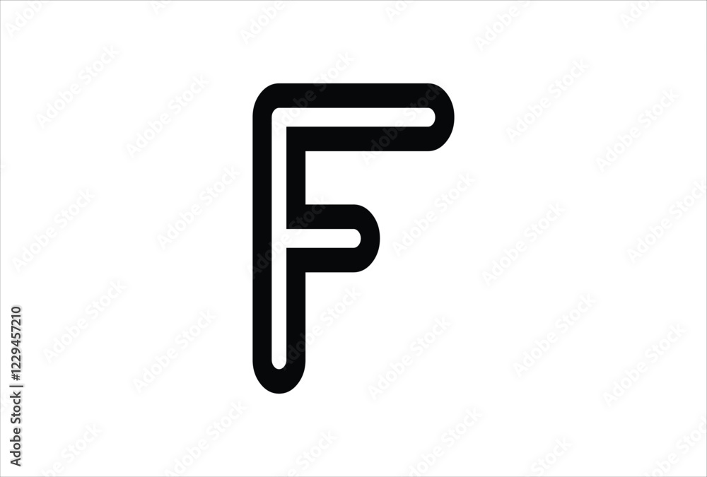 Elegant Letter F logo Vector Template Initial Letter F Logo Design. Creative And Modern F logo Elegant Letter F logo Vector Template Initial Letter F Logo Design. Creative And Modern F logo