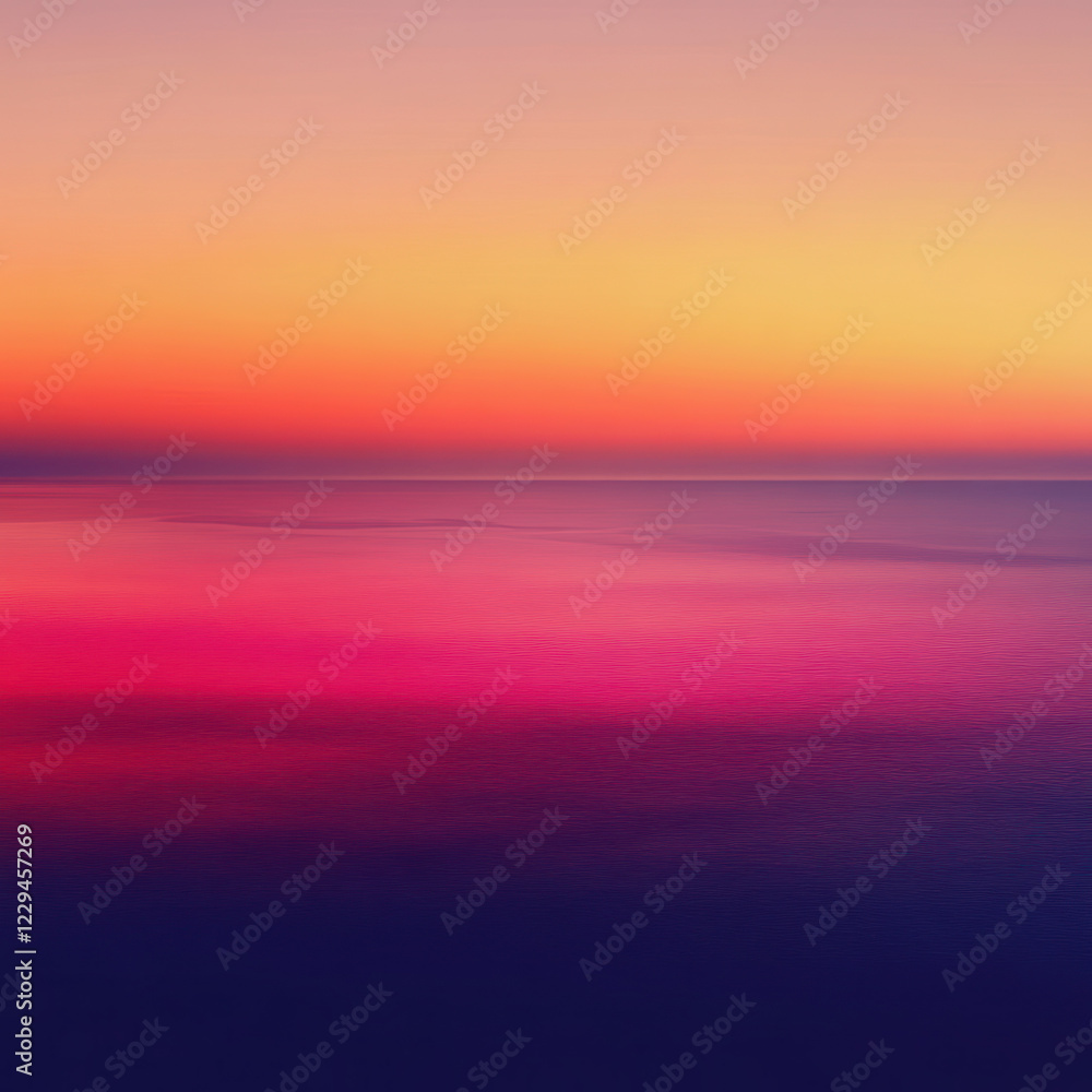 Obraz premium sunset in the mountains