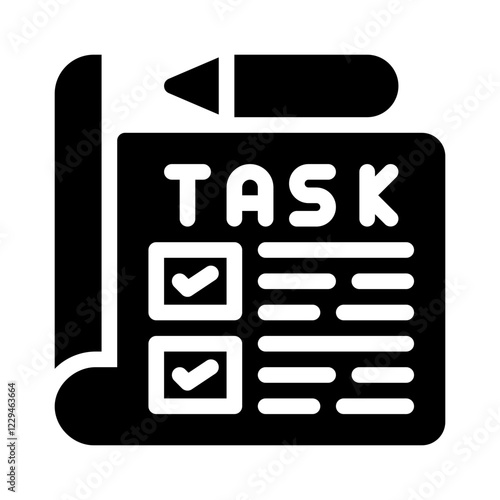 task assignment icon glyph icon