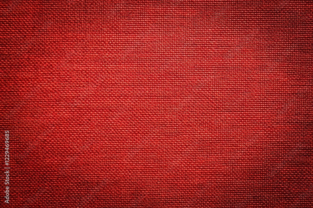Fototapeta premium Red Canvas Background Texture Documentary Photography AI Art