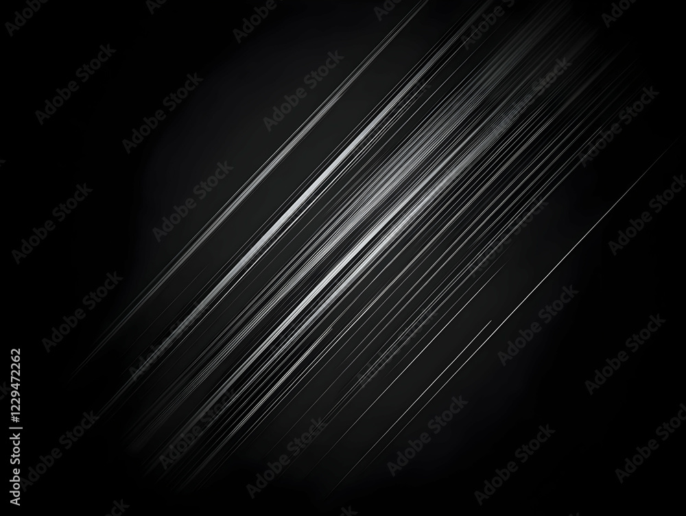 Abstract Black Background with Diagonal Silver Lines Creates a Dynamic and Modern Feel for Designs Abstract Black Background with Diagonal Silver Lines Creates a Dynamic and Modern Feel for Designs