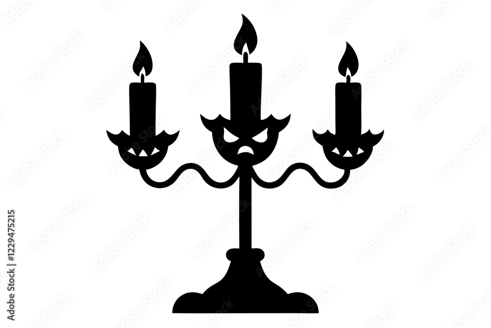 candlestick with candles candlestick with candles