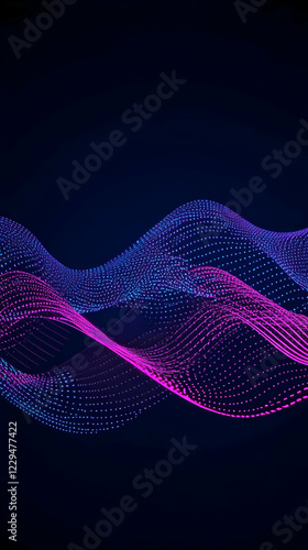 Abstract Background with Gl...