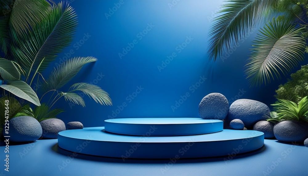 Obraz premium palm tree in the room