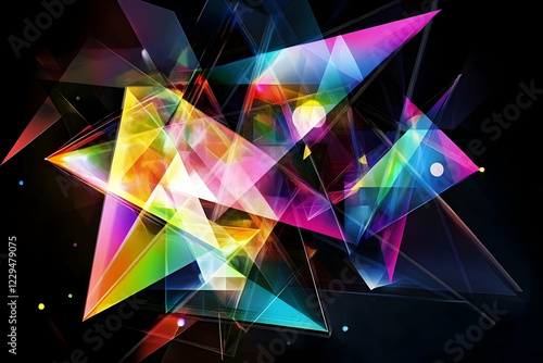 Abstract Background with Co...