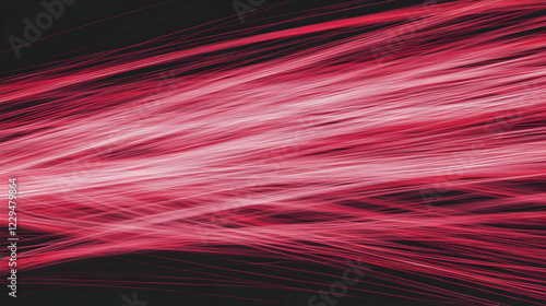 Abstract Pink and White Lin...