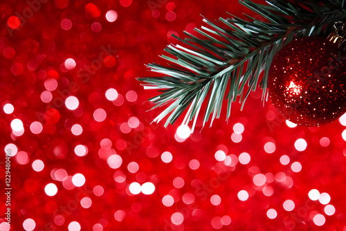 Red Christmas Ornament Hang...